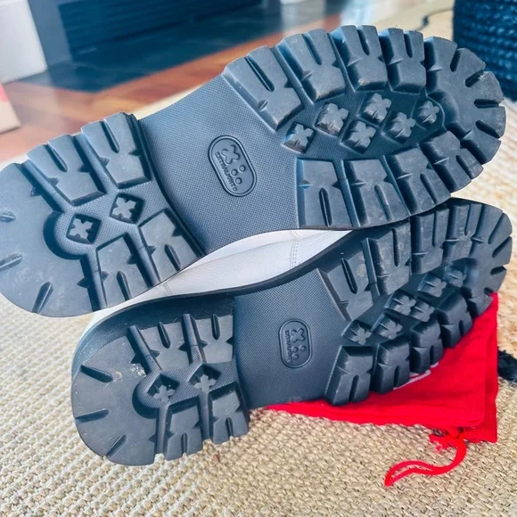 Grenson Leather Combat Boots - Picture 4 of 5